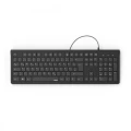 Hama Klawiatura przewodowa KC-200 Czarna