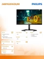 Philips Monitor 24M1N3200ZA IPS 165Hz 23.8 cali HDMIx2 DP Pivot Głosniki
