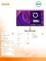 Dell Monitor P2423D 23.8 cala IPS LED QHD (2560x1440)/16:9/HDMI/DP/5xUSB 3.2/3Y AES