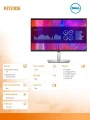 Dell Monitor P2723DE 27 cali IPS LED QHD (2560x1440)/16:9/HDMI/DP/USB-C/4xUSB 3.2/RJ45/3Y AES&amp;PPG