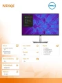Dell Monitor P2723QE 27 cali IPS LED 4K  (3840x2160)/16:9/HDMI/DP/USB-C/4xUSB 3.2 /RJ45/3Y AES