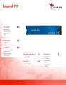 Adata Dysk SSD Legend 710 512GB PCIe 3x4 2.4/1 GB/s M2