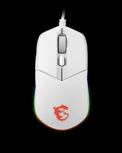 MSI Myszka Przewodowa Clutch GM11 White