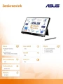 Asus Monitor ZenScreen Ink MB14AHD 14 cali MB14AHD