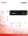 Crucial Dysk SSD P3 PLUS 500GB M.2 NVMe 2280 PCIe 3.0 4700/1900