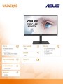 Asus Monitor 23.8 cala VA24EQSB IPS HDMI DP VGA USB PIVOT