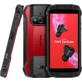 ULEFONE Smartfon Armor 15 6GB/128GB IP68/IP69K 6600mAh DualSIM Wbudowane Słuchawki Czerwony