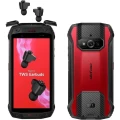 ULEFONE Smartfon Armor 15 6GB/128GB IP68/IP69K 6600mAh DualSIM Wbudowane Słuchawki Czerwony