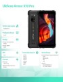 ULEFONE Smartfon Armor X10 Pro 4/64GB IP68/IP69K 5180mAh DualSIM Czarny