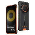 ULEFONE Smartfon Power Armor 16 Pro 4GB/64GB IP68/IP69K 6900mAh DualSIM głośnik 122dB Pomarańczowy