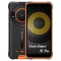 ULEFONE Smartfon Power Armor 16 Pro 4GB/64GB IP68/IP69K 6900mAh DualSIM głośnik 122dB Pomarańczowy