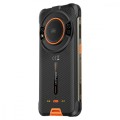 ULEFONE Smartfon Power Armor 16 Pro 4GB/64GB IP68/IP69K 6900mAh DualSIM głośnik 122dB Pomarańczowy