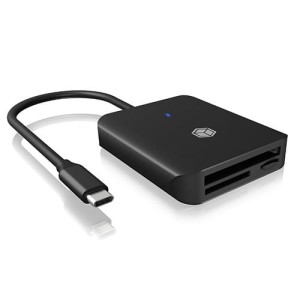 IcyBox Czytnik kart IB-CR403-C3  dla SD, microSD i CFast