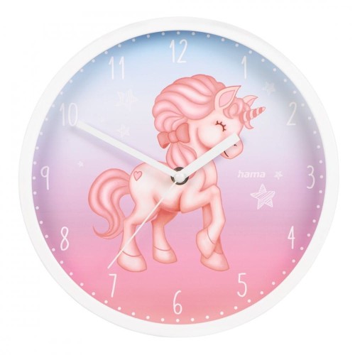 Hama Zegar ścienny dziecięcy Magical Unicorn