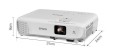 Epson Projektor EB-W06  3LCD/WXGA/3700AL/16k:1/HDMI