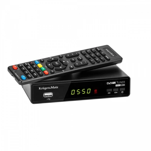 Kruger &amp; Matz Tuner DVB-T2 H.265 HEVC