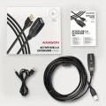 AXAGON Kabel ADR-205 USB 2.0 A-M -> A-F aktywny kabel przedłużacz/wzmacniacz 5m