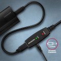 AXAGON Kabel ADR-215 USB 2.0 A-M -> A-F aktywny kabel przedłużacz/wzmacniacz 15m