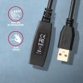 AXAGON Kabel ADR-210 USB 2.0 A-M -> A-F aktywny kabel przedłużacz/wzmacniacz 10m