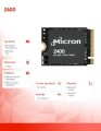 Micron Dysk SSD 2400 512GB NVMe M.2 22x30mm