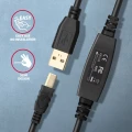 AXAGON Kabel ADR-215B USB 2.0 A-M -> B-M aktywny kabel połączeniowy/wzmacniacz 15m