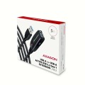 AXAGON Kabel ADR-305 USB 3.0 A-M -> A-F aktywny kabel przedłużacz/wzmacniacz 5m