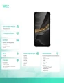 OUKITEL Smartpfon WP22 DualSIM Czarny